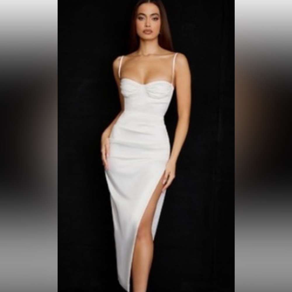 House of CB Flora White Dress M